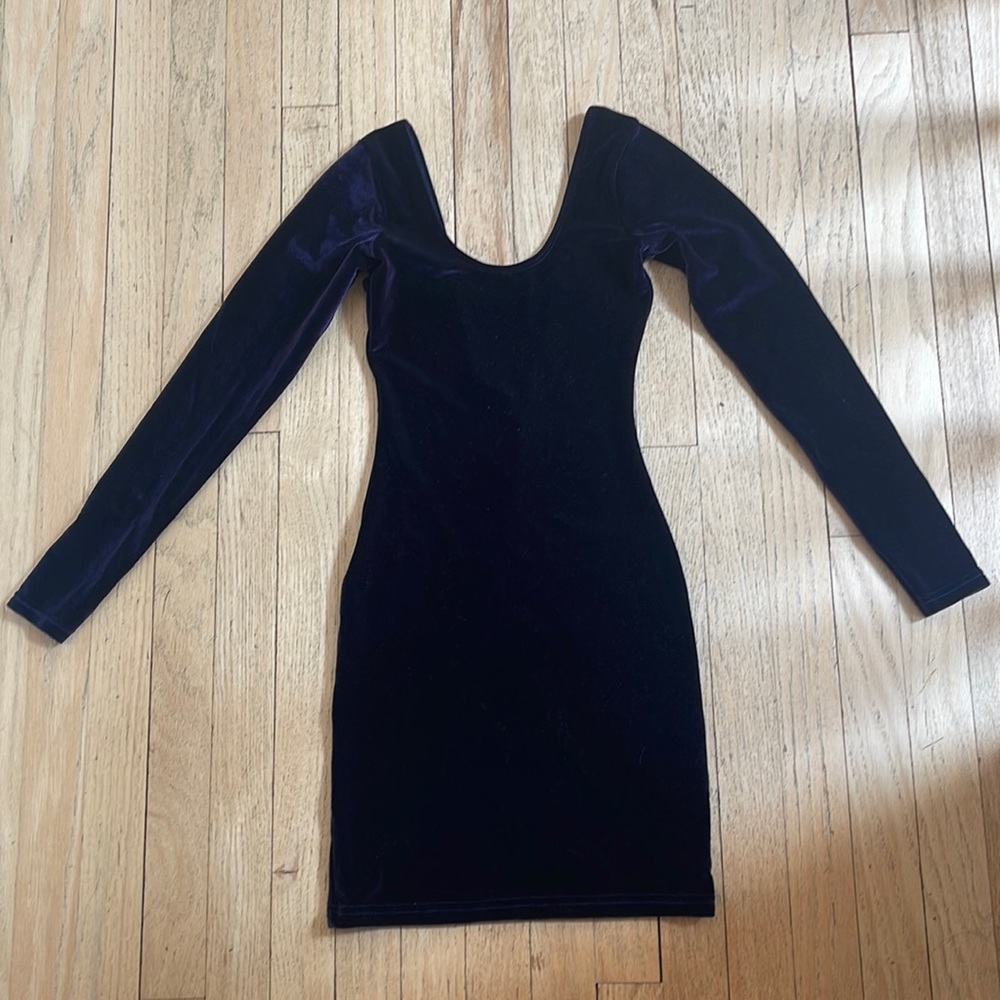 American Apparel Velvet Dress